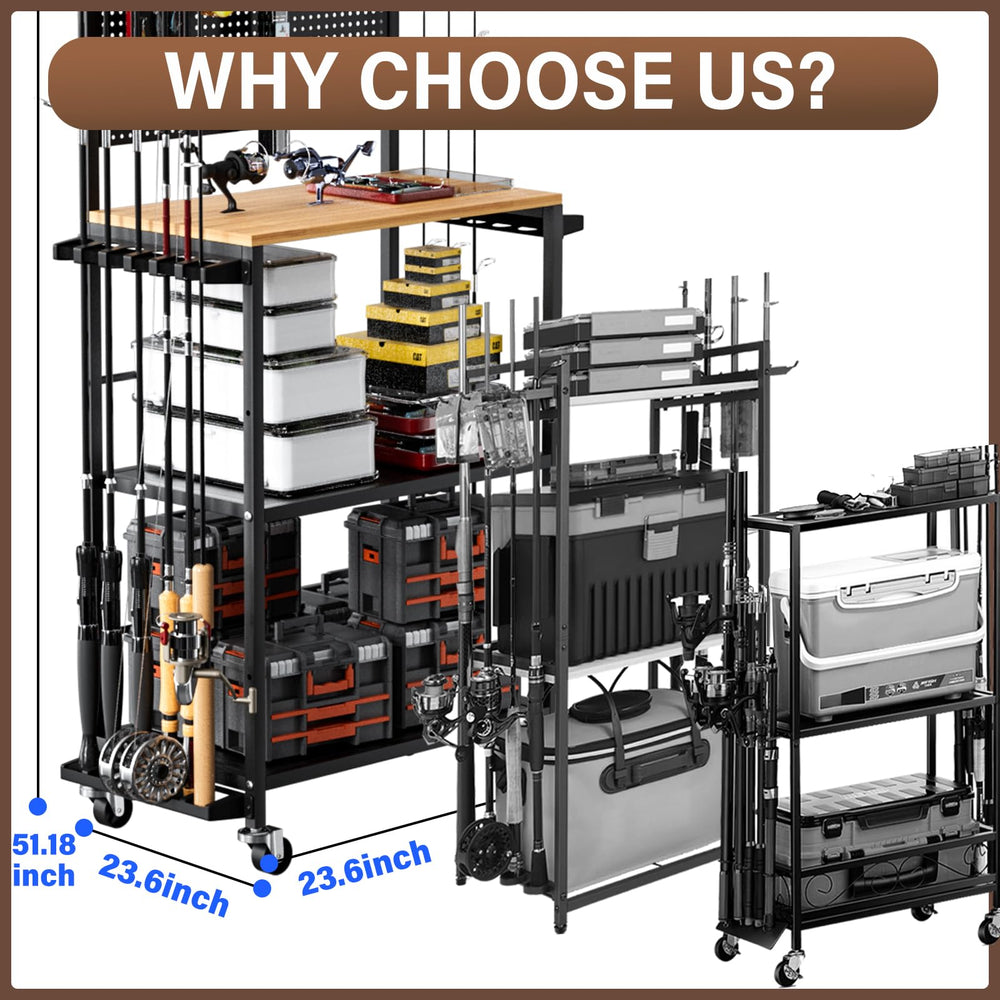 Tcakelox iron and wood construction delivers durable, stylish storage.