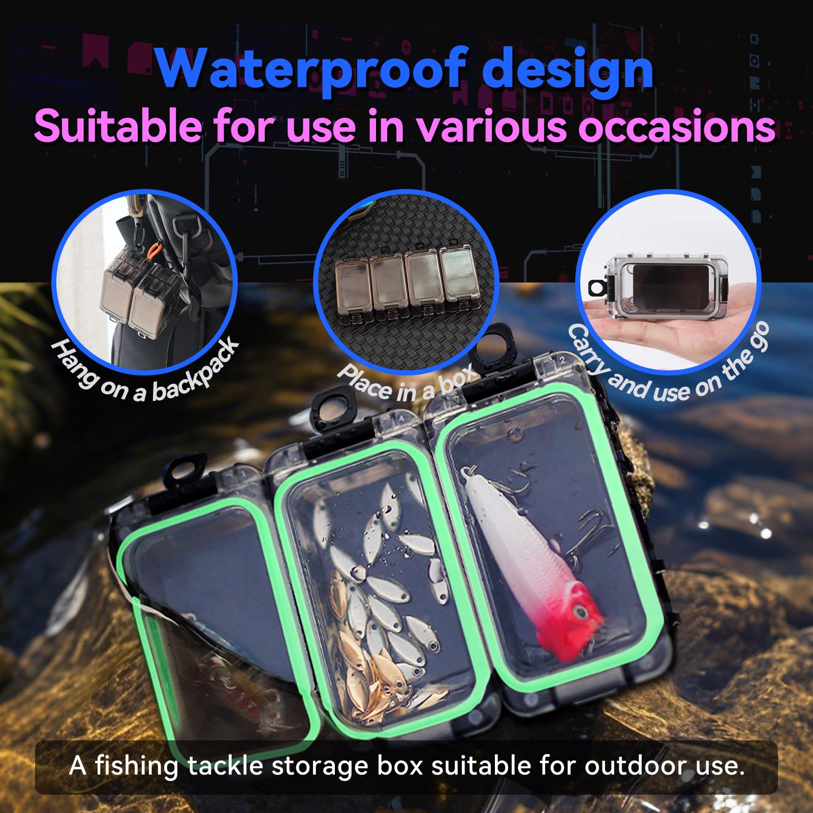 Compact size for travel and portability