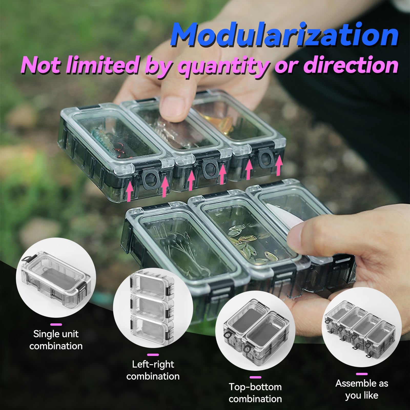 Luminous accents for improved night fishing visibility