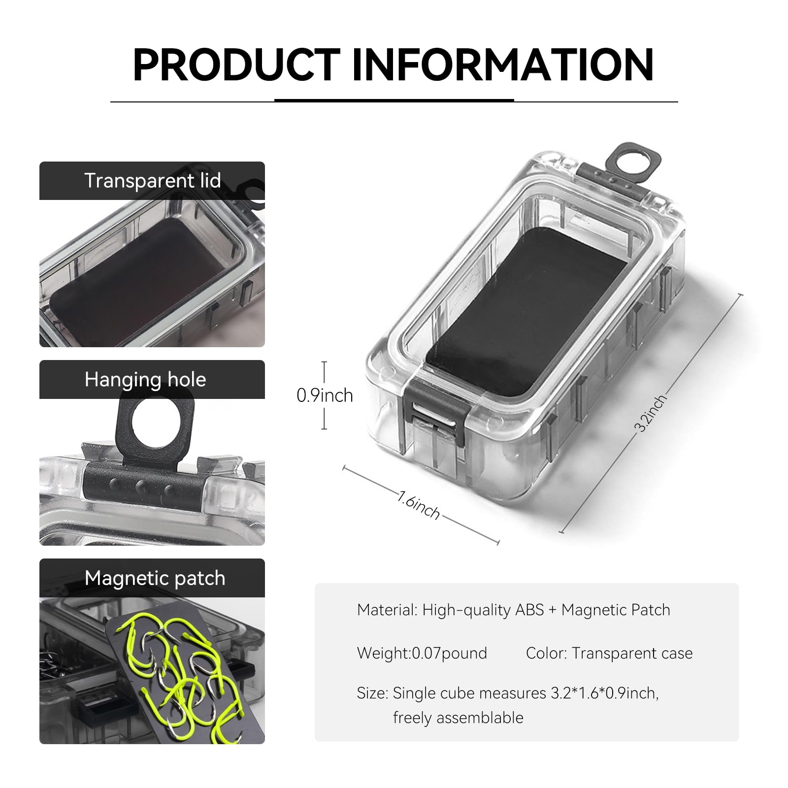 Waterproof seal protecting tackle from moisture