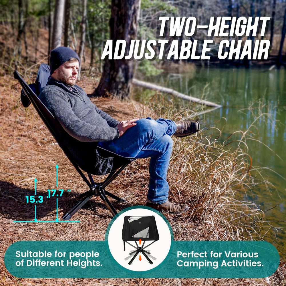 TCEK RiseLite anti-slip-feet detail demonstrates stable grip on varied surfaces.
