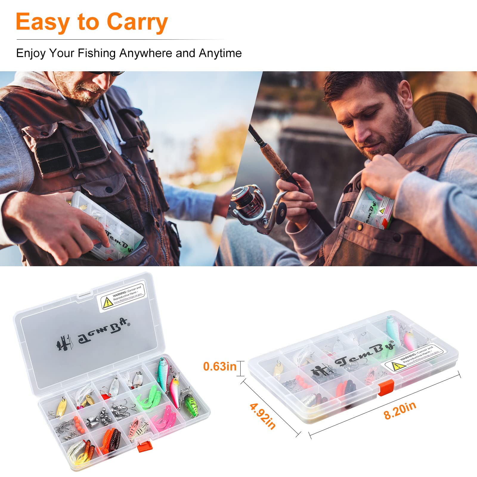 Comprehensive TCMBY fishing gear and equipment set