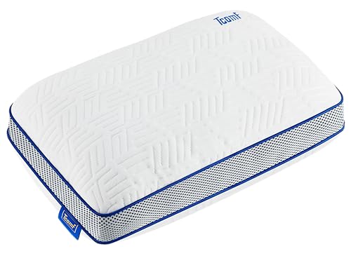 TCOMF camping pillow dual cover height extender adds extra neck support.