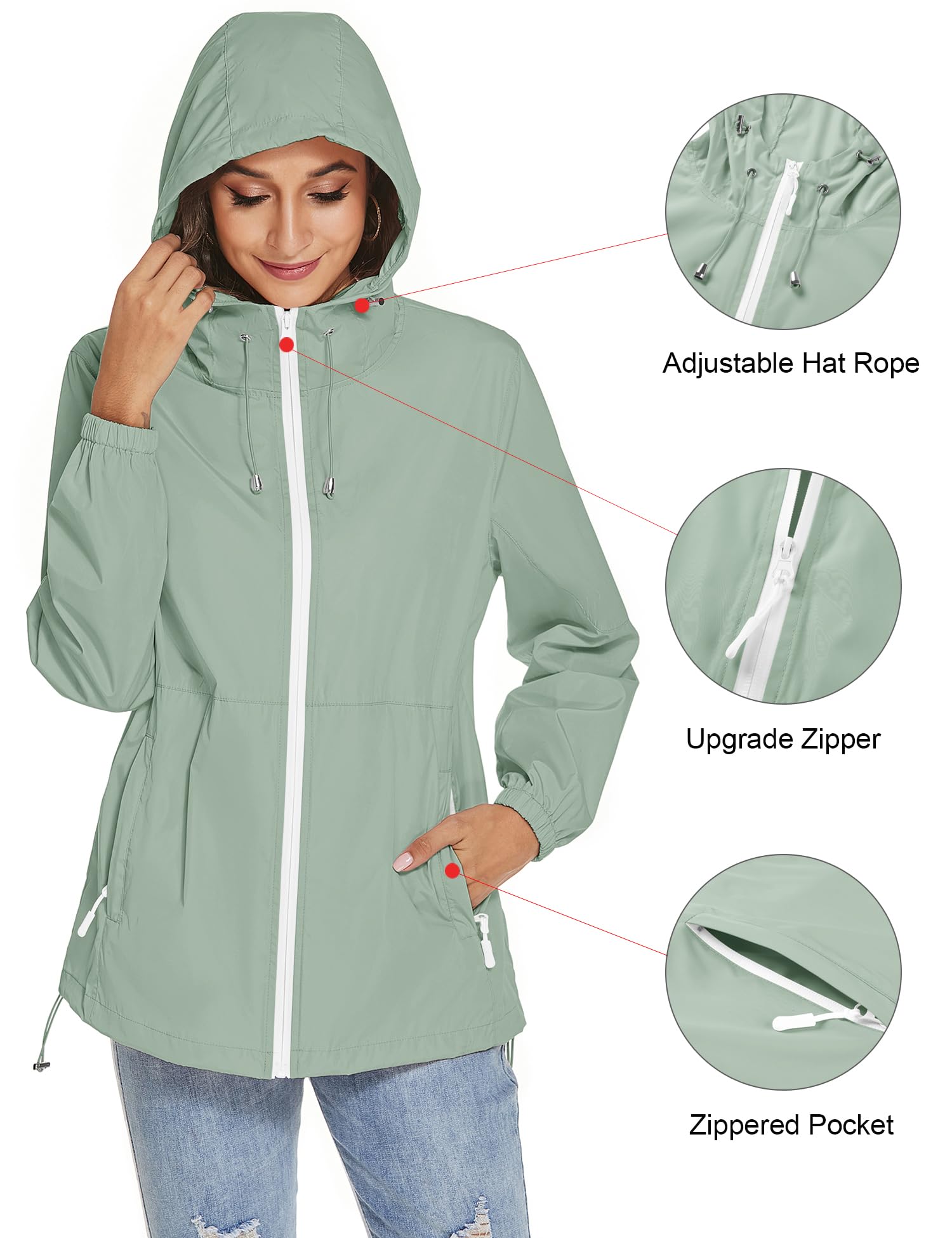 TCOT waterproof zipper close-up highlights smooth operation and secure closure