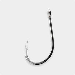 Team Catfish Jackhammer J Hook forged steel build showcases durability for tough fish.