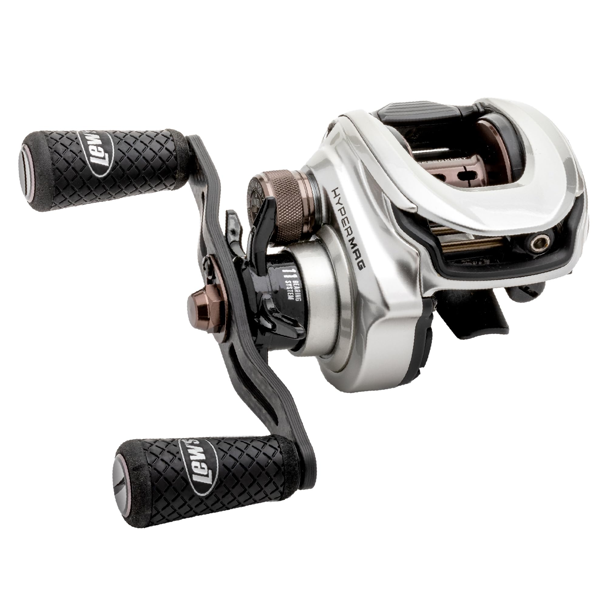 Lew's HyperMag 75 Right-Hand Baitcast Reel front view