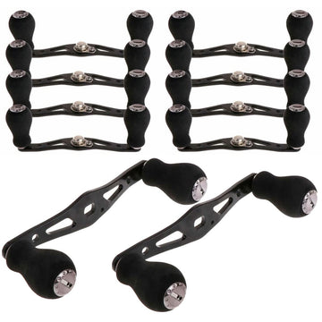 TeamWill 10pcs EVA power reel handle replaces worn Abu Garcia/Daiwa parts with durable grip.