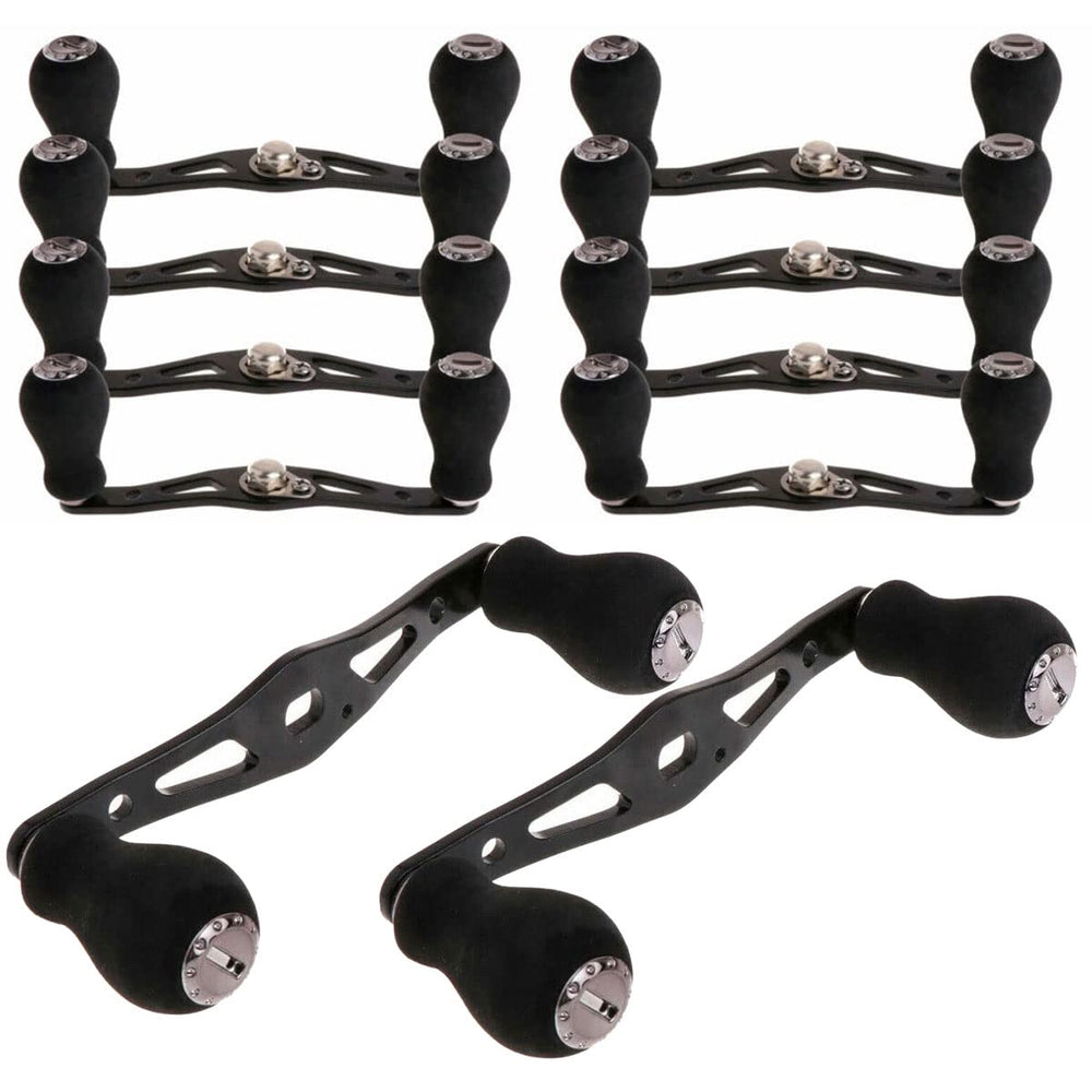 TeamWill 10pcs EVA power reel handle replaces worn Abu Garcia/Daiwa parts with durable grip.