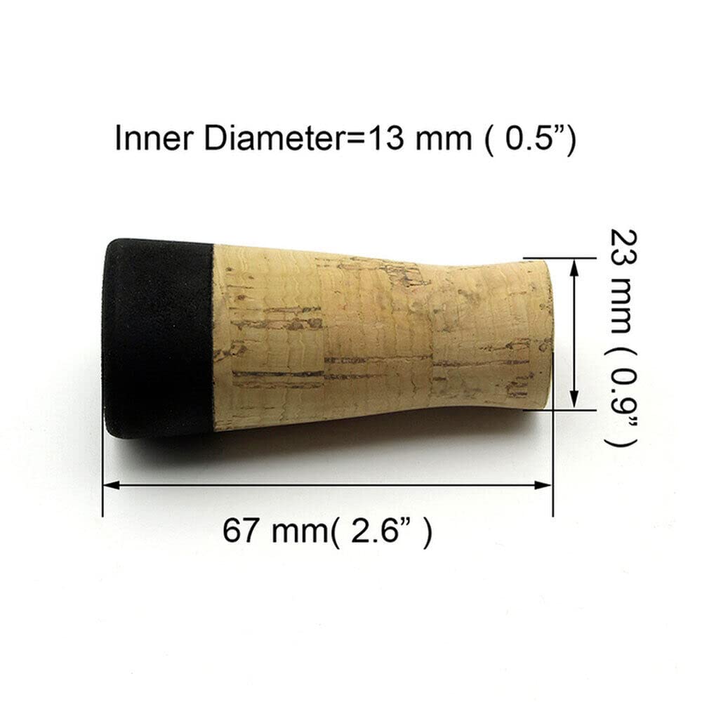 TEAMWILL composite cork handle 5pcs set, ideal for customization