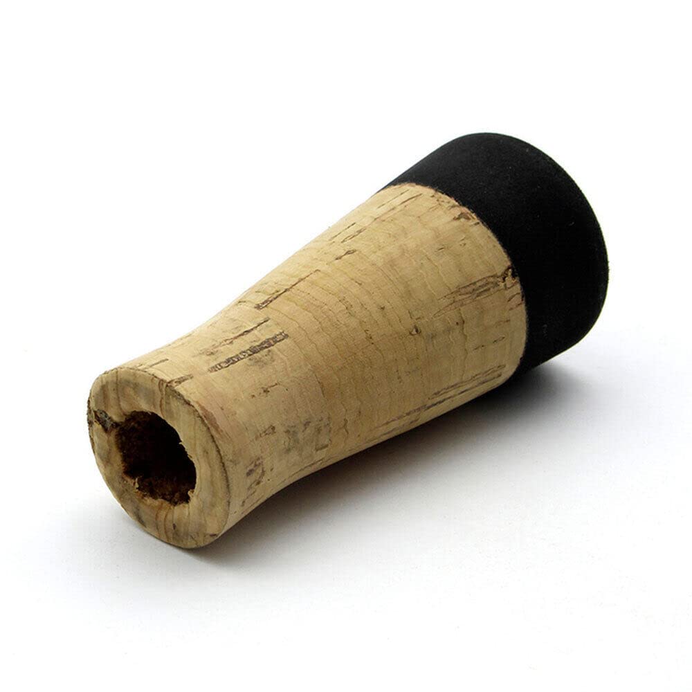 TEAMWILL composite cork handle on rod, showing natural grip feel