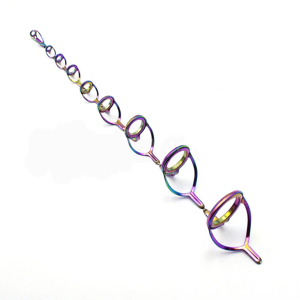 TEAMWILL rainbow guide No-6 reduces friction for smoother retrieves.