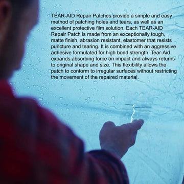 TEAR-AID alcohol prep pads prepare surfaces for clean adhesion.