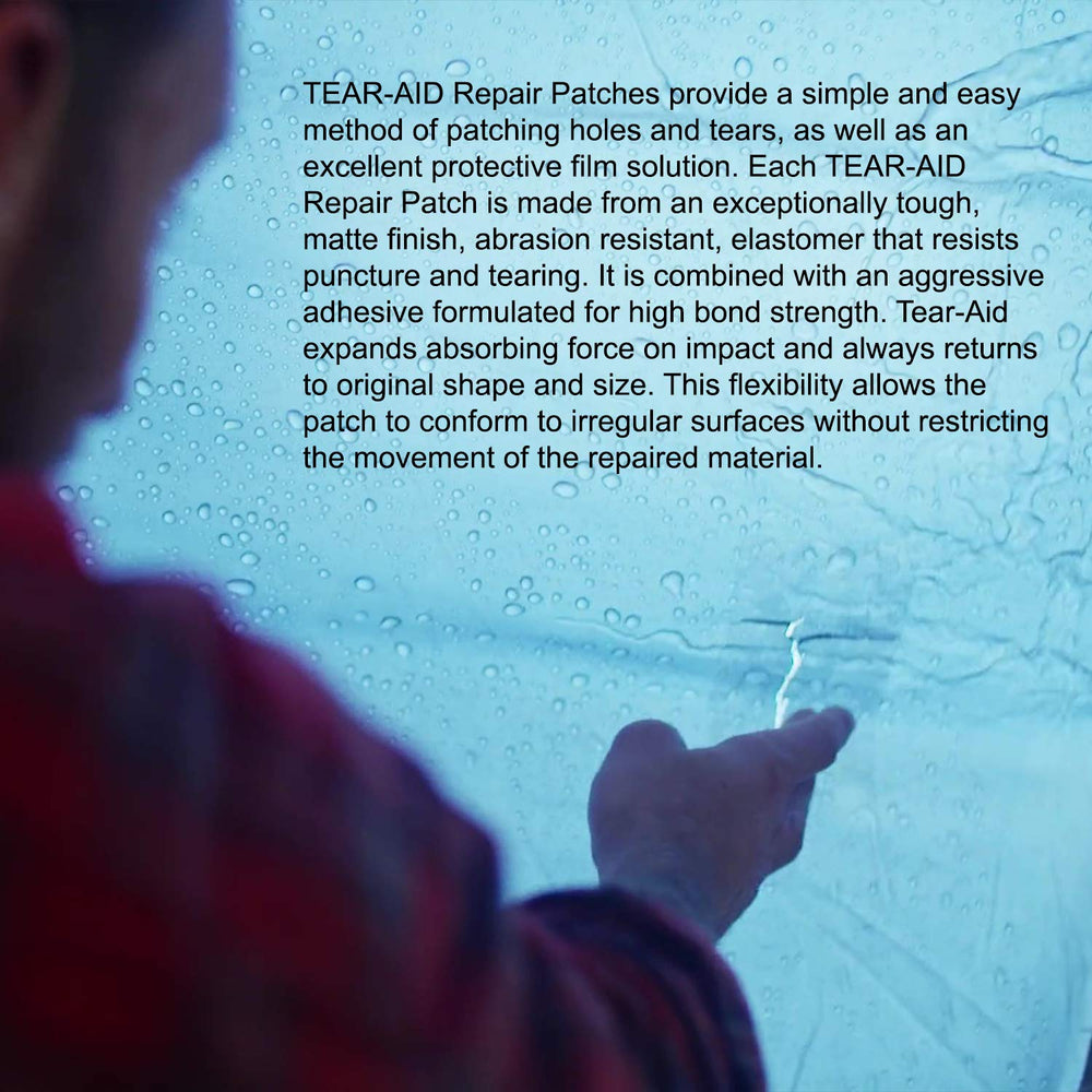 TEAR-AID alcohol prep pads prepare surfaces for clean adhesion.