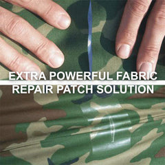 TEAR-AID reinforcement filament strengthens tear edges for durable fabric repairs.