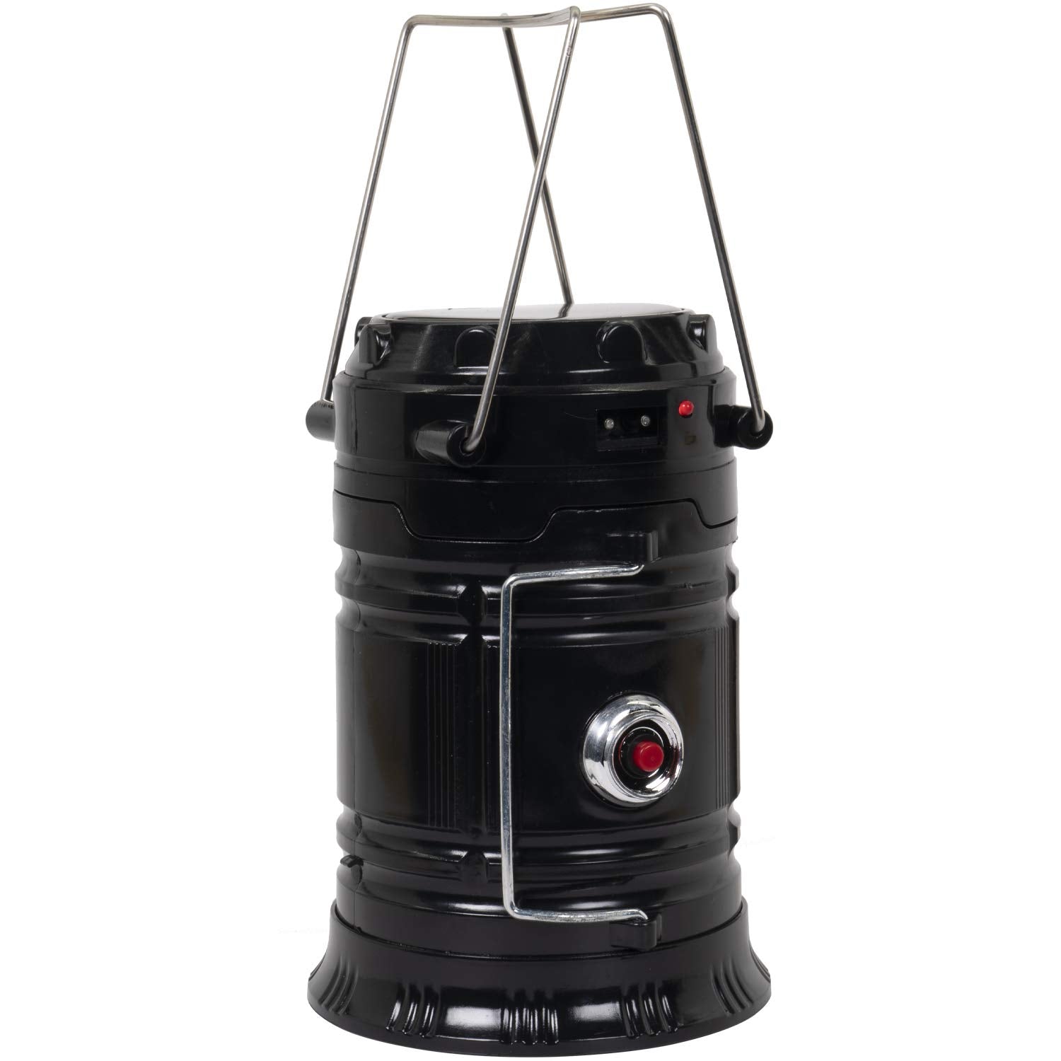 Technical Pro camping lantern features a backpack attachment point for secure carrying.