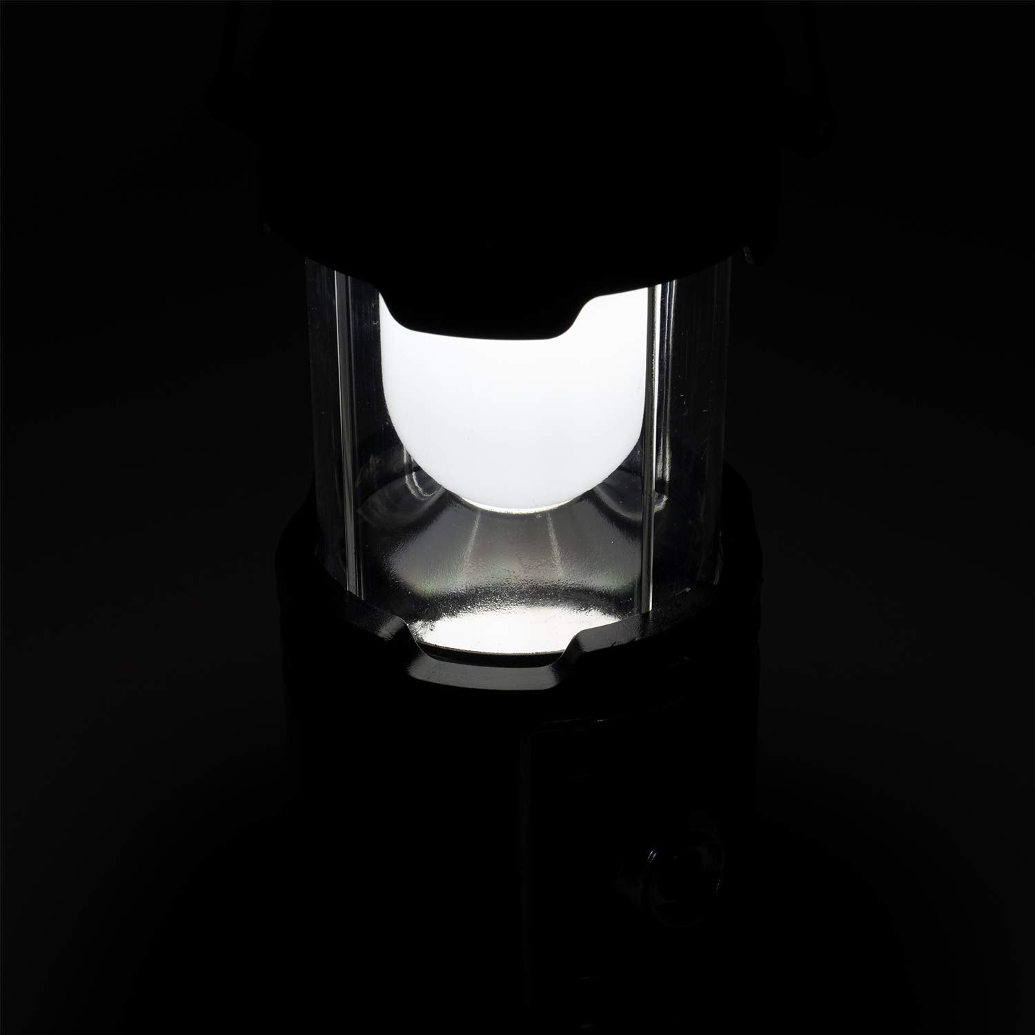 Technical Pro camping lantern shows bottom torch light for focused tasks.