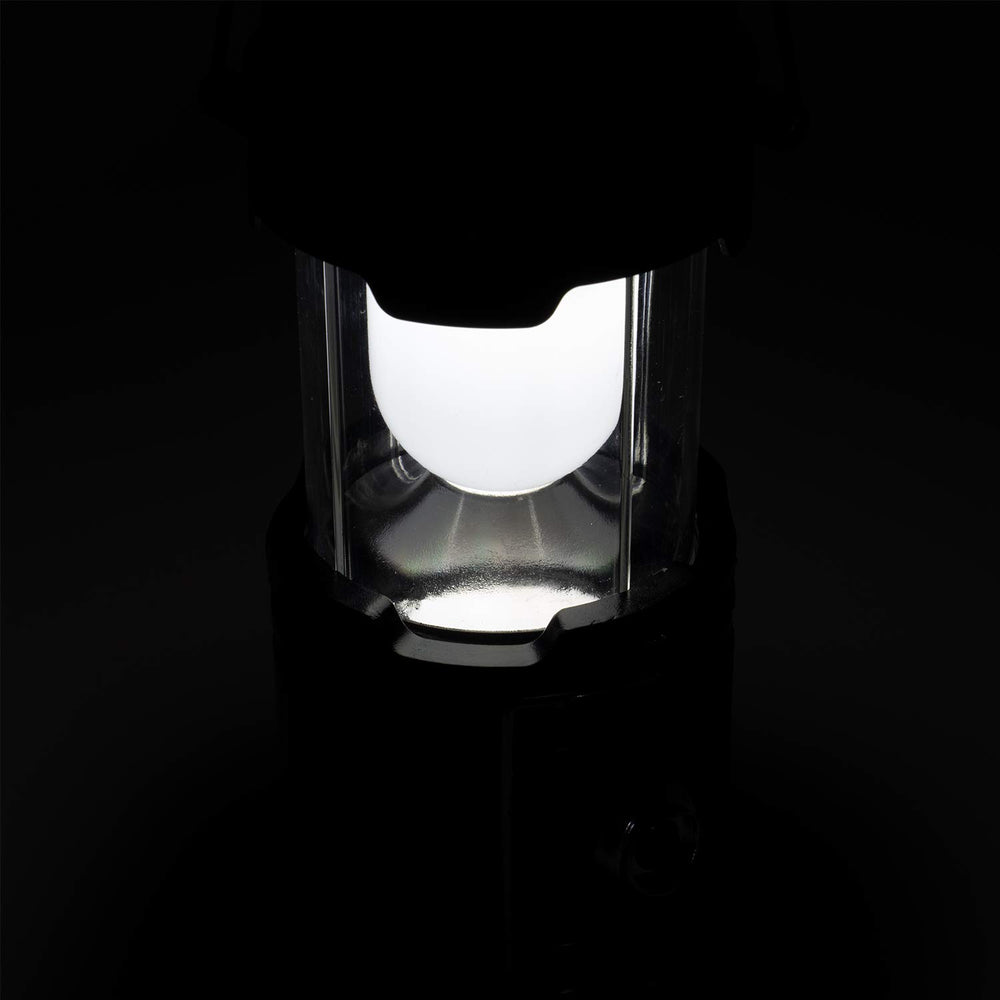 Technical Pro camping lantern shows bottom torch light for focused tasks.
