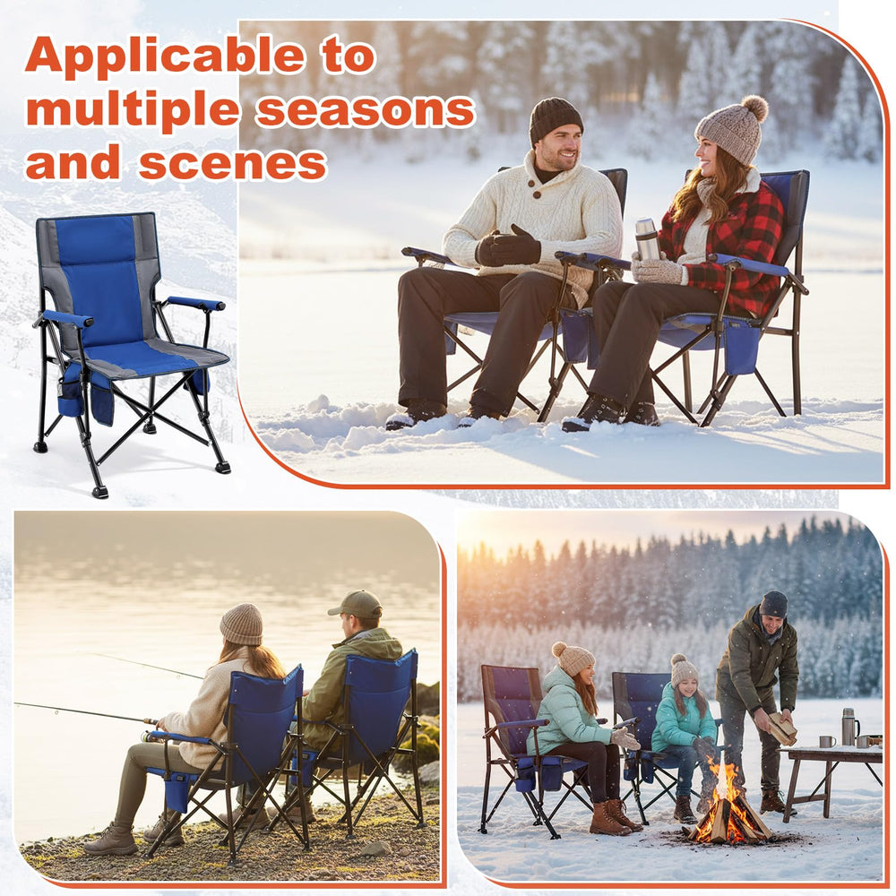 Teenyyou 2Pack heated camping chair waterproof for outdoor adventures.