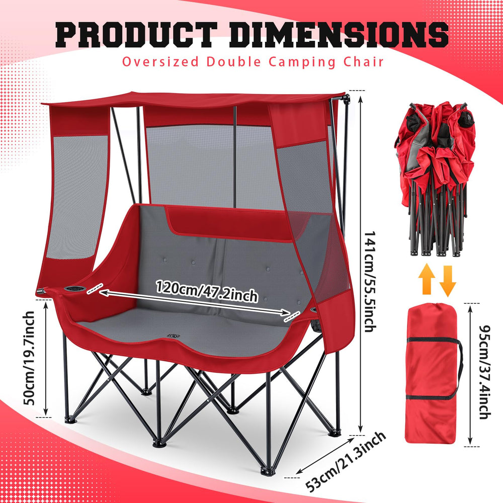 Teenyyou canopy chair demonstrates sun protection and breathable airflow for outdoor relaxation.