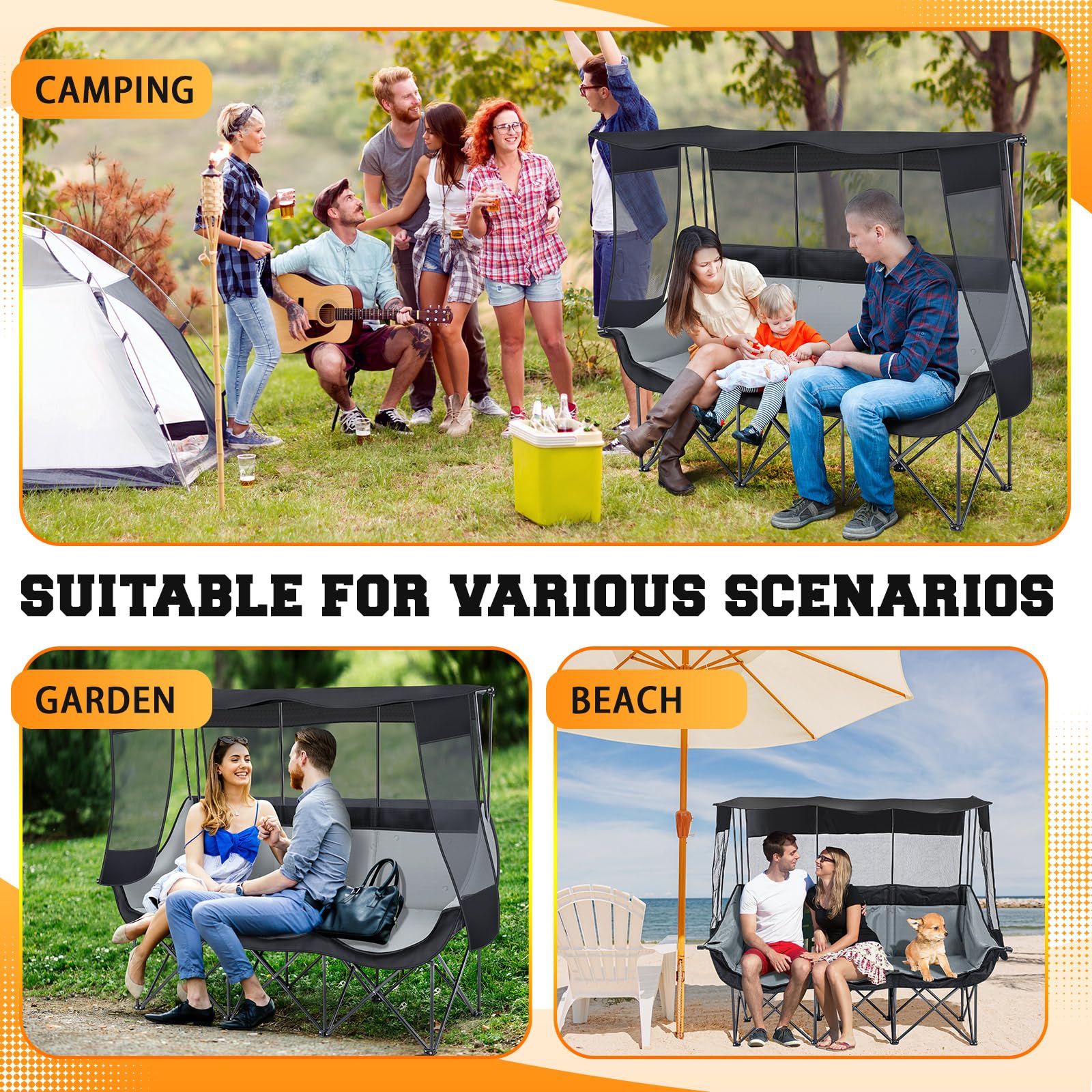 Teenyyou chair carry bag makes trips easier
