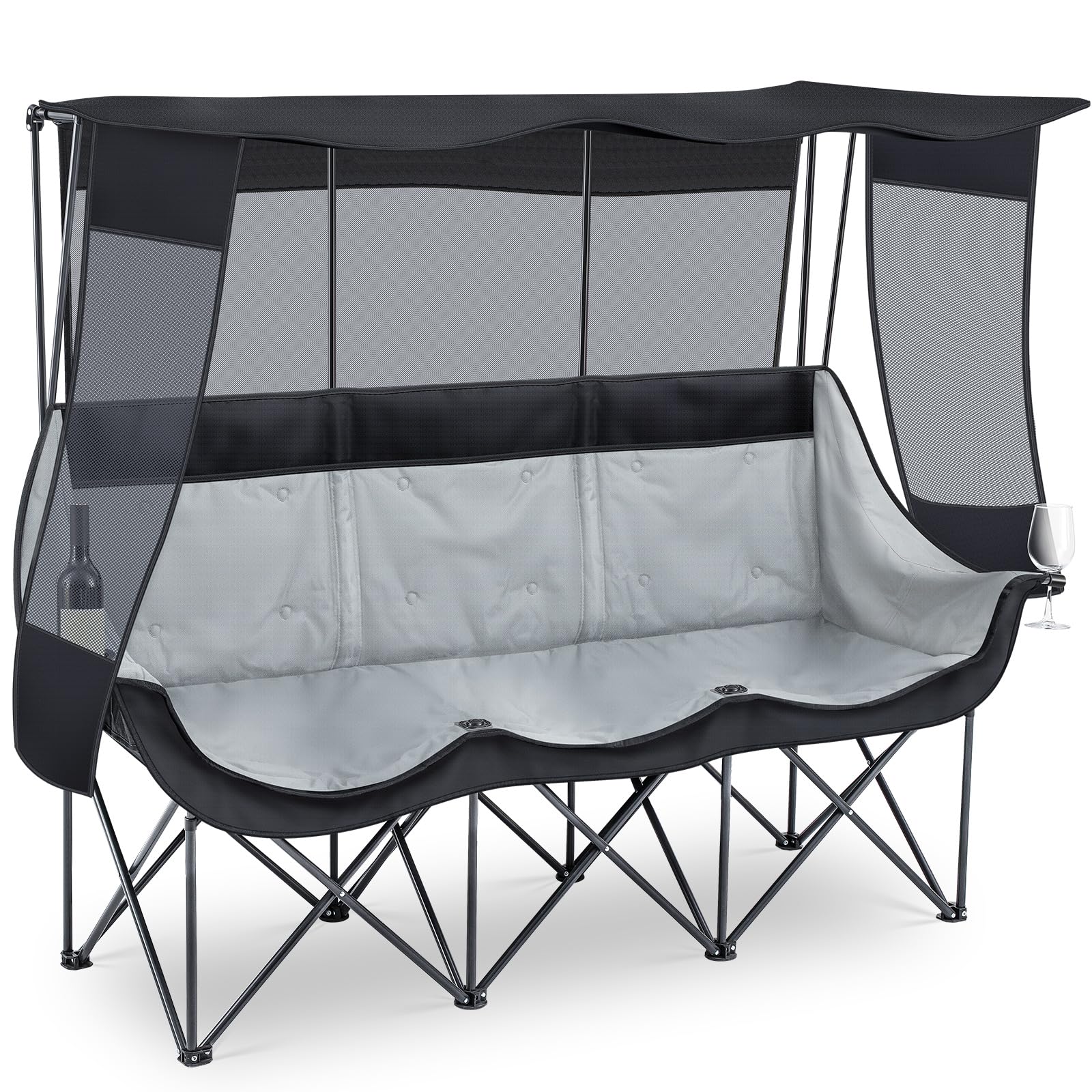 Teenyyou oversized chair folded for easy transport