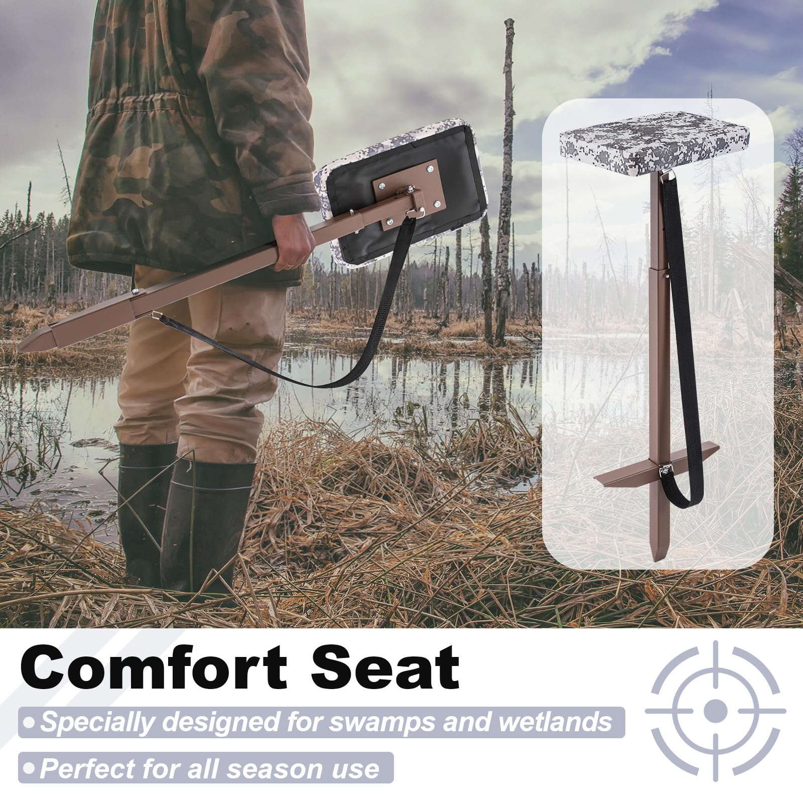 Teenyyou padded leather hunt seat closeup showing cushioned comfort