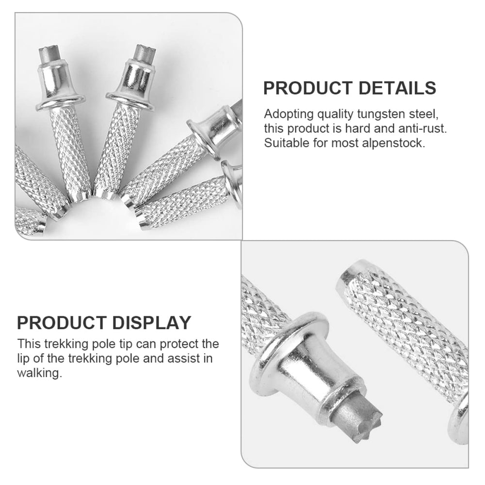 TEHAUX easy-install trekking tip enables fast replacements