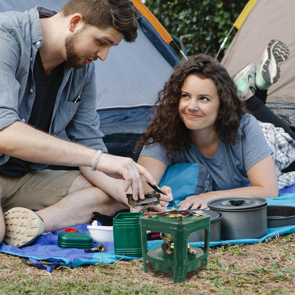 TEHAUX kerosene stove heat output ideal for rapid water boiling during camping.