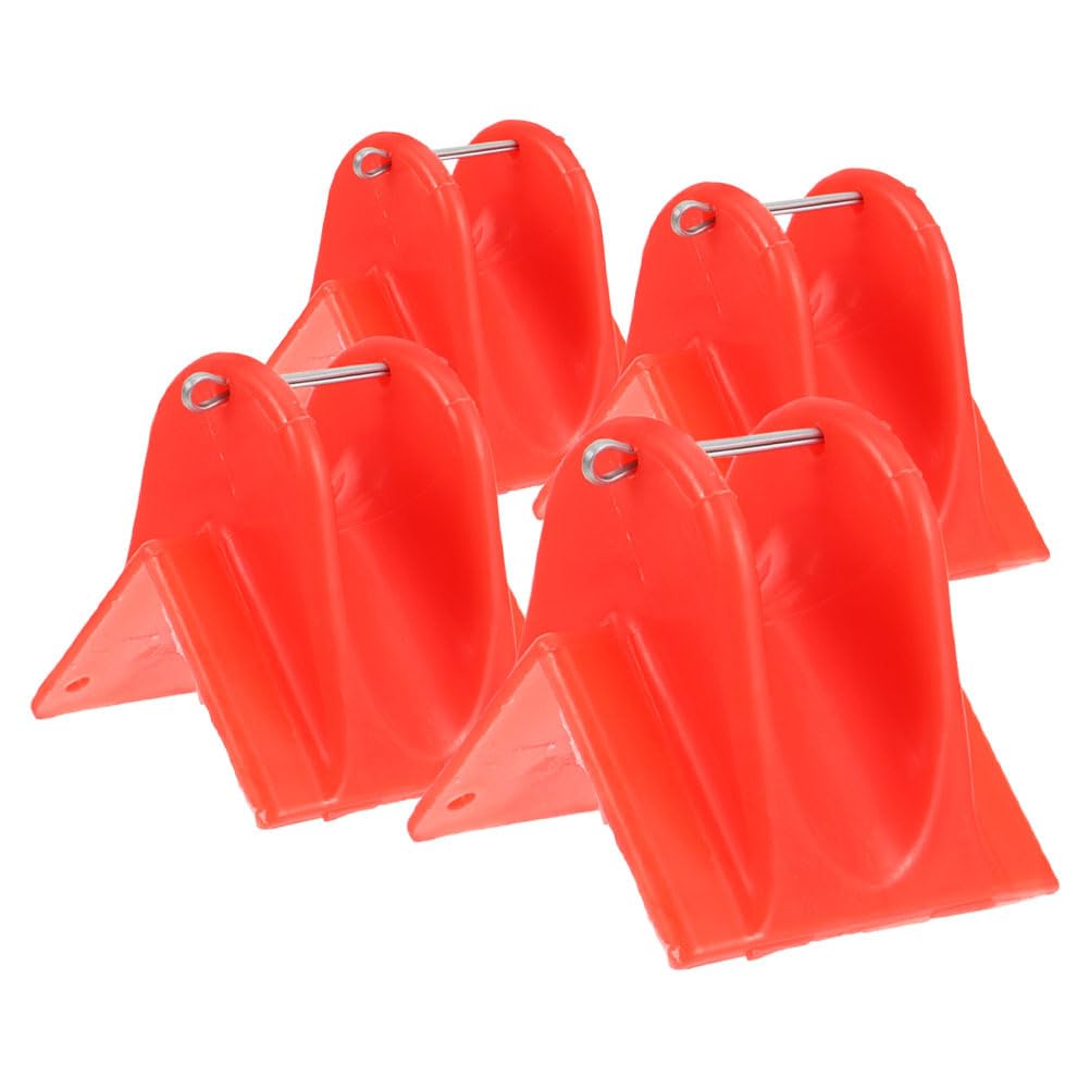 TEHAUX rope protector sleeve 4-pack, angle view showing edge protection benefits