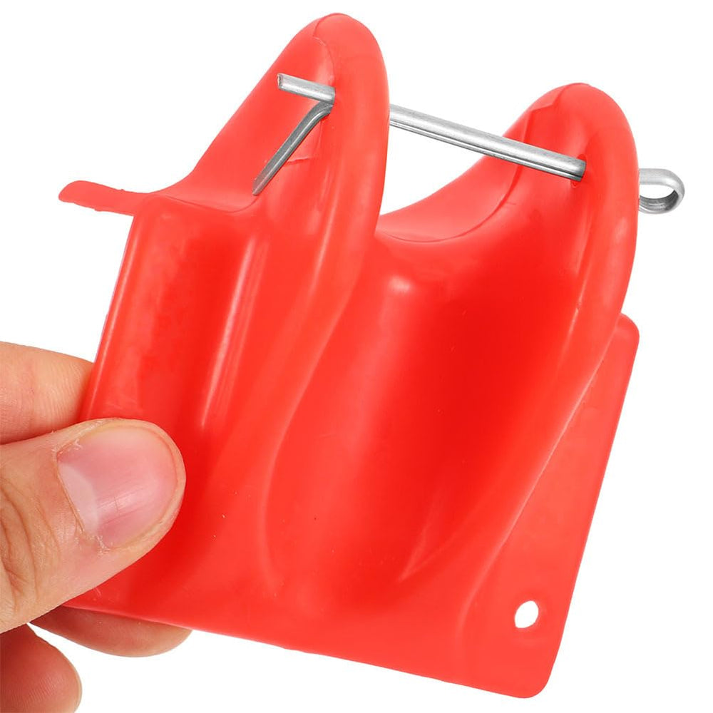 TEHAUX rope protector sleeve 4-pack in installation demo