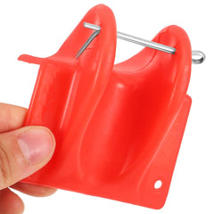 TEHAUX rope protector sleeve 4-pack in installation demo
