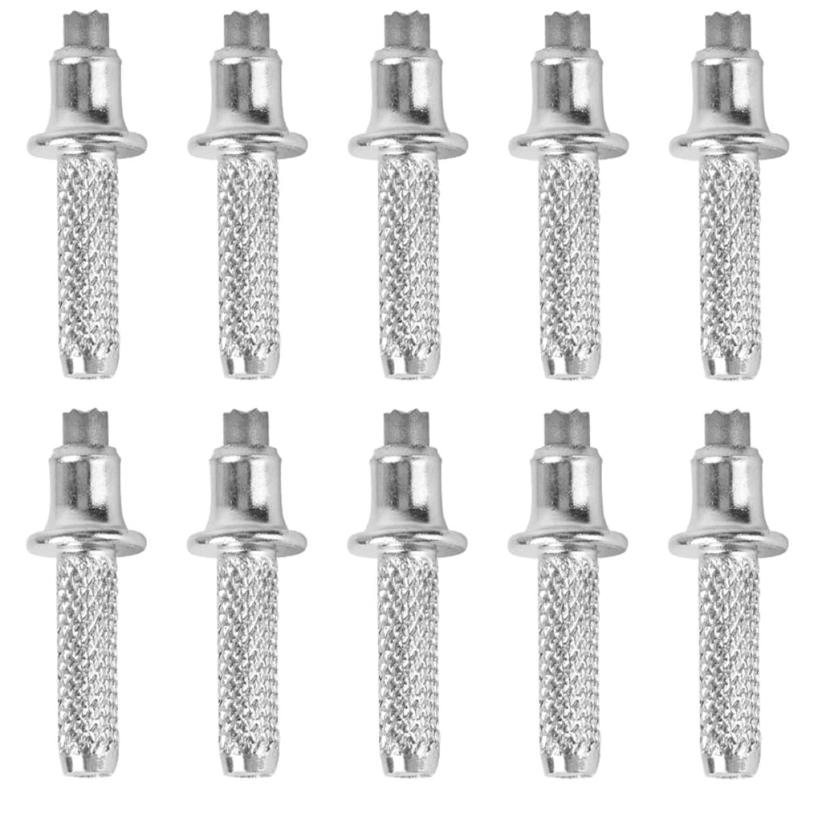 TEHAUX tungsten steel trekking pole tip closeup showing durable grip for rugged trails
