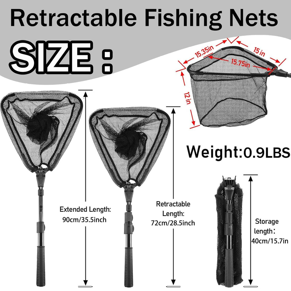 Extended telescoping handle showing 16 to 23 inches
