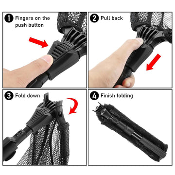 Snagless coated nylon mesh for fish safety