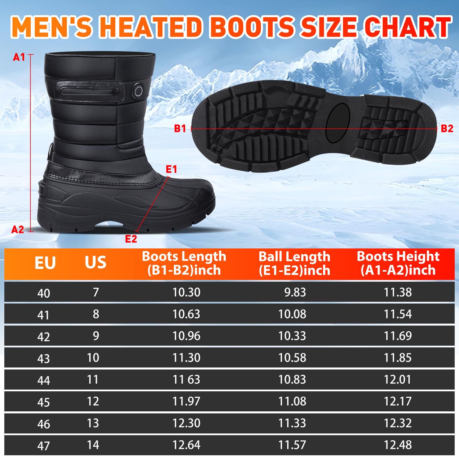 Telguua heated boots gift packaging perfect for a thoughtful winter present