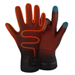 TemHot thin heated glove liners worn under outer gloves for warmth and dexterity