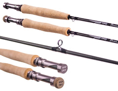 Temple Fork Elevare rod with Black Pearl RECOIL guides for smooth line movement