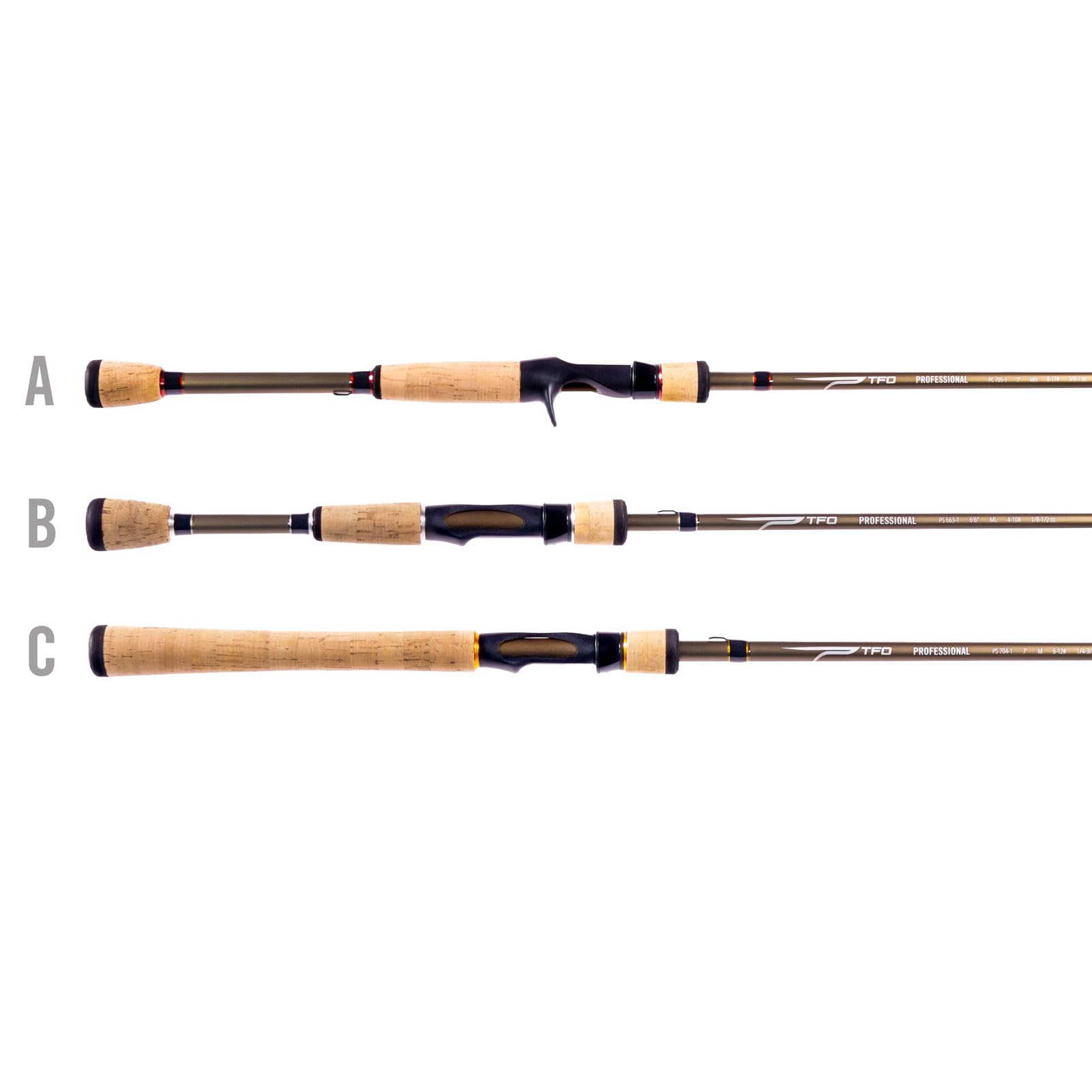 Temple Fork Outfitters carbon blank offers sensitivity for detecting bite signals.