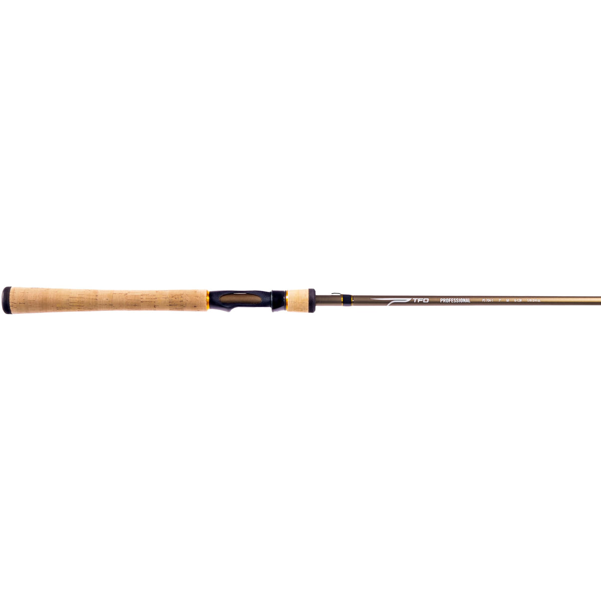Temple Fork Outfitters 7'6\" MH 1pc Pro Casting Rod assembled shows versatile species targeting.
