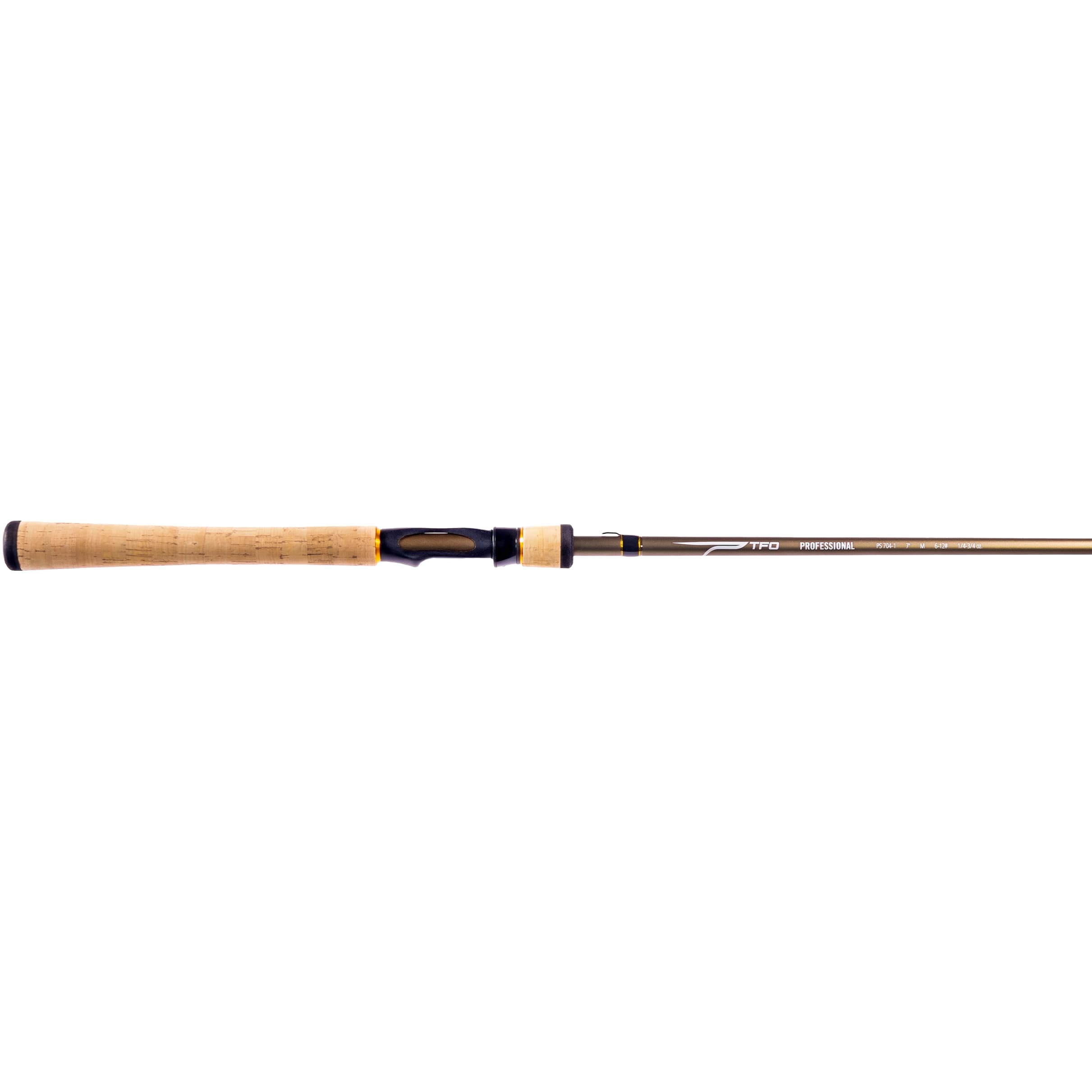 Temple Fork Outfitters 7ft H1pc casting rod angle shot for versatile freshwater casting.