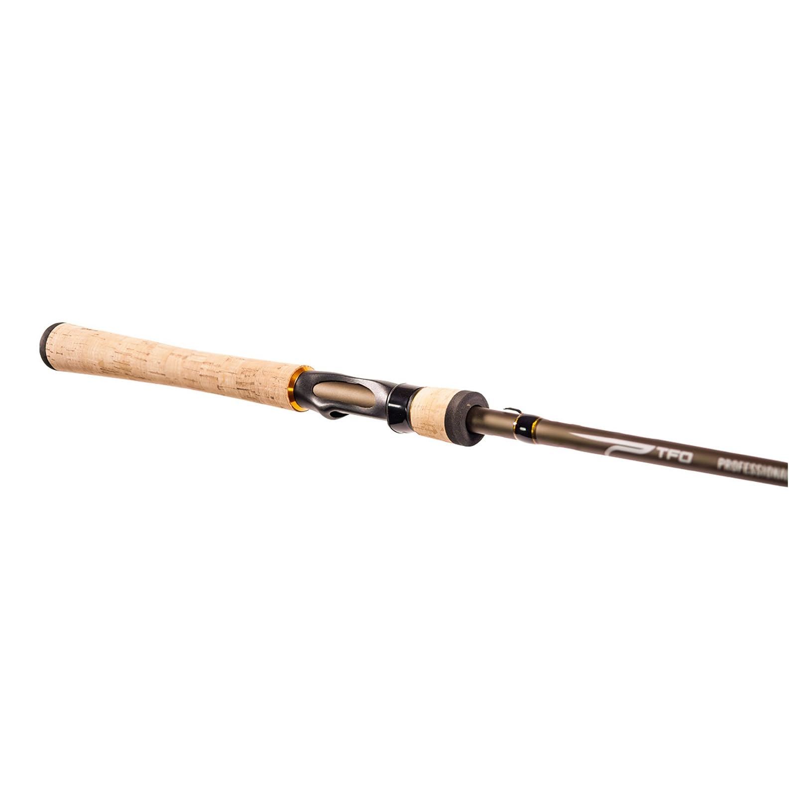 Temple Fork Outfitters 7'6" MH rod reel-seat closeup shows braid-ready durability