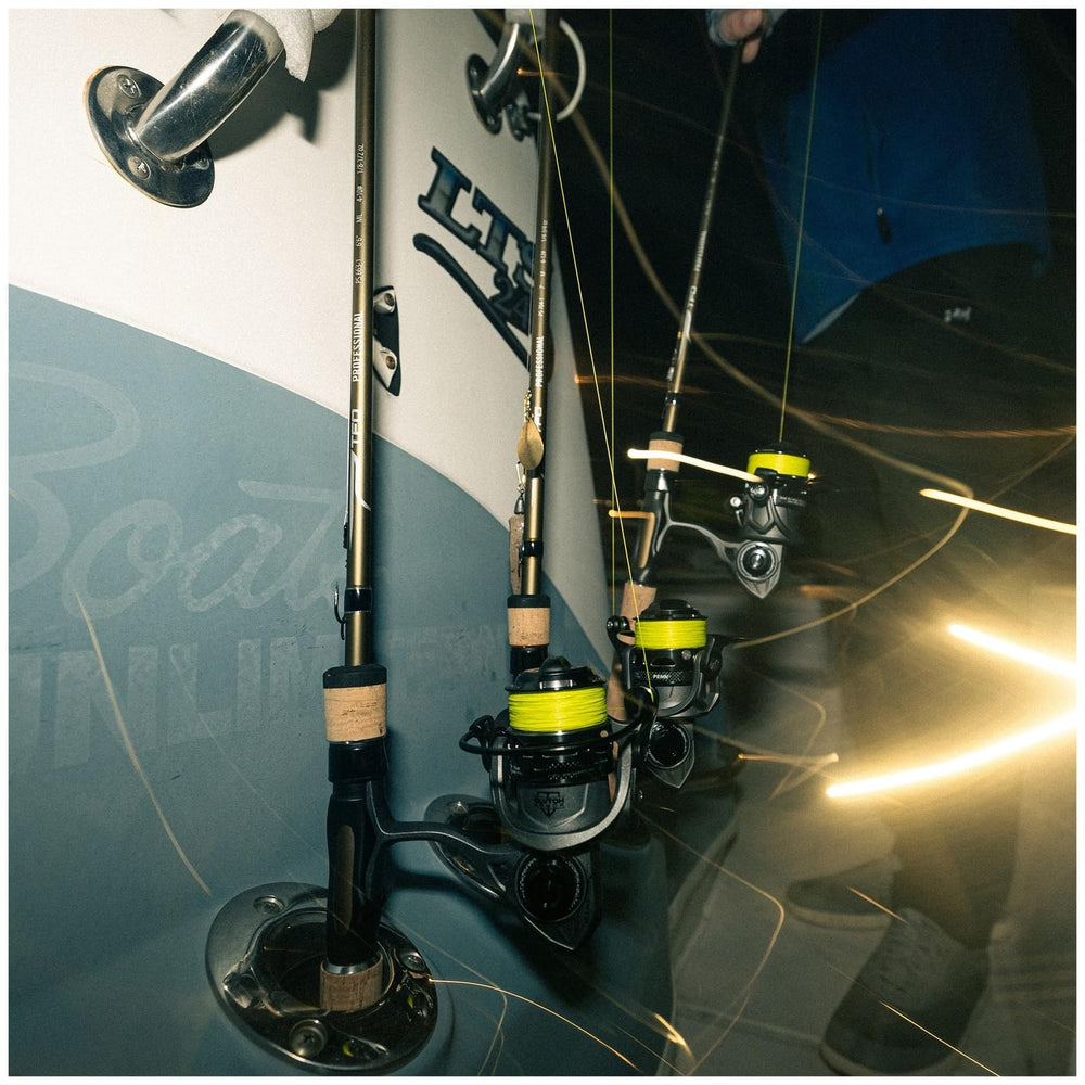 Temple Fork Outfitters 7'6" MH rod Seaguide guides for smooth line flow