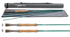 Temple Fork Outfitters Blitz rod blank with fast stabilization for precise casting