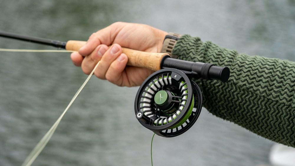 Temple Fork Outfitters Dispatch I Spare Spool aluminum frame is lightweight yet durable.
