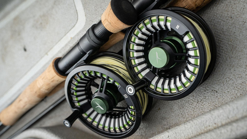 Temple Fork Outfitters Dispatch I Spare Spool one-way bearing sealed with an O-ring.