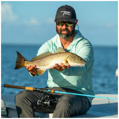 Shorter grip under 7 feet enhances casting precision on the Intracoastal rod.