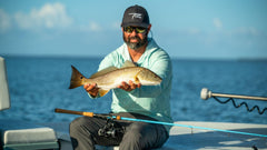 Temple Fork Outfitters Intracoastal ergonomic grip with EVA trim supports all-day confident handling.