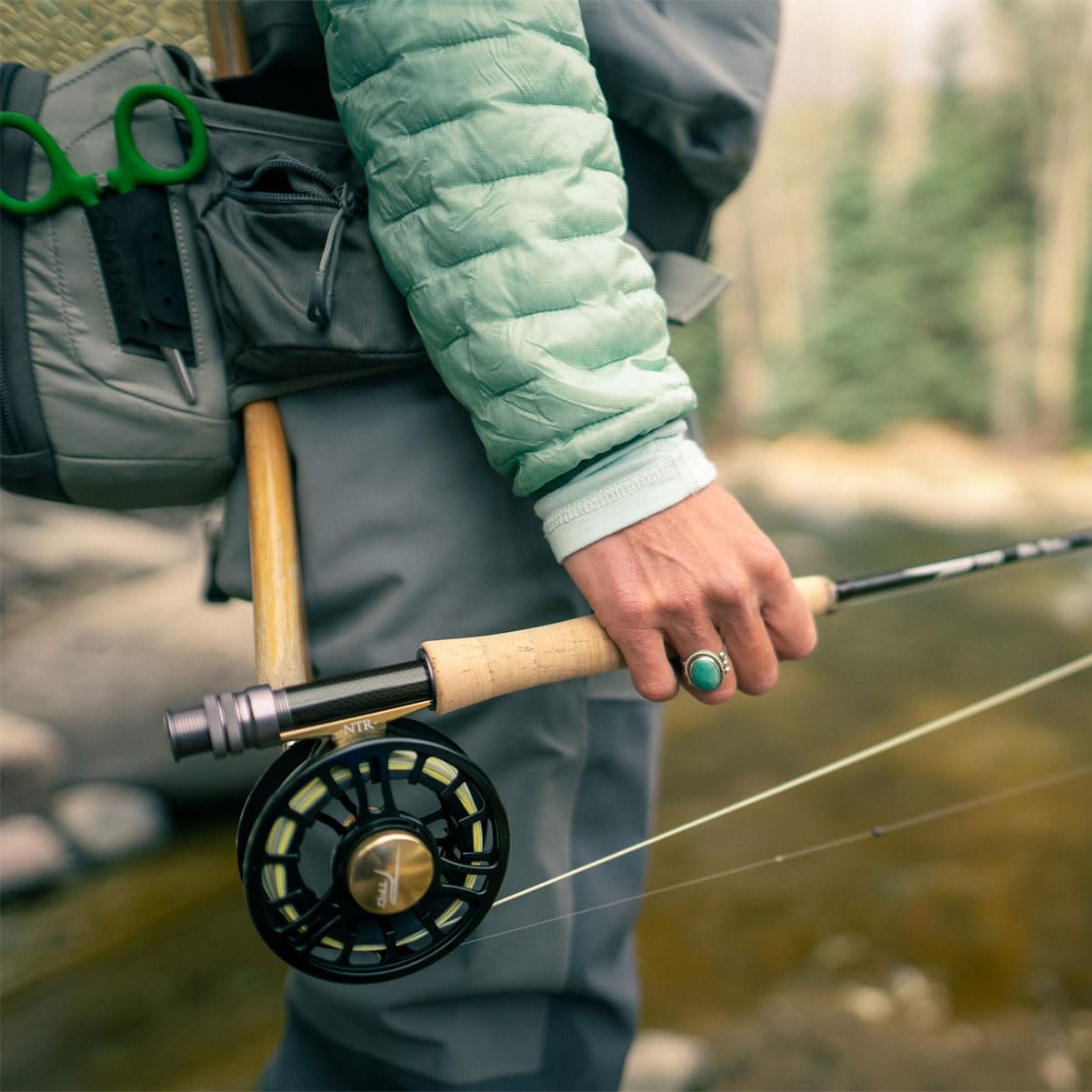 Temple Fork Outfitters NTR I spare spool drag mechanism focus for reliable field use