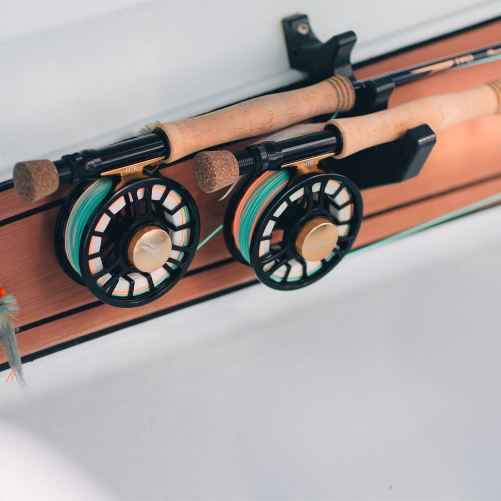 Temple Fork Outfitters NTR I spare spool packaging highlights ready-to-use backup for trips