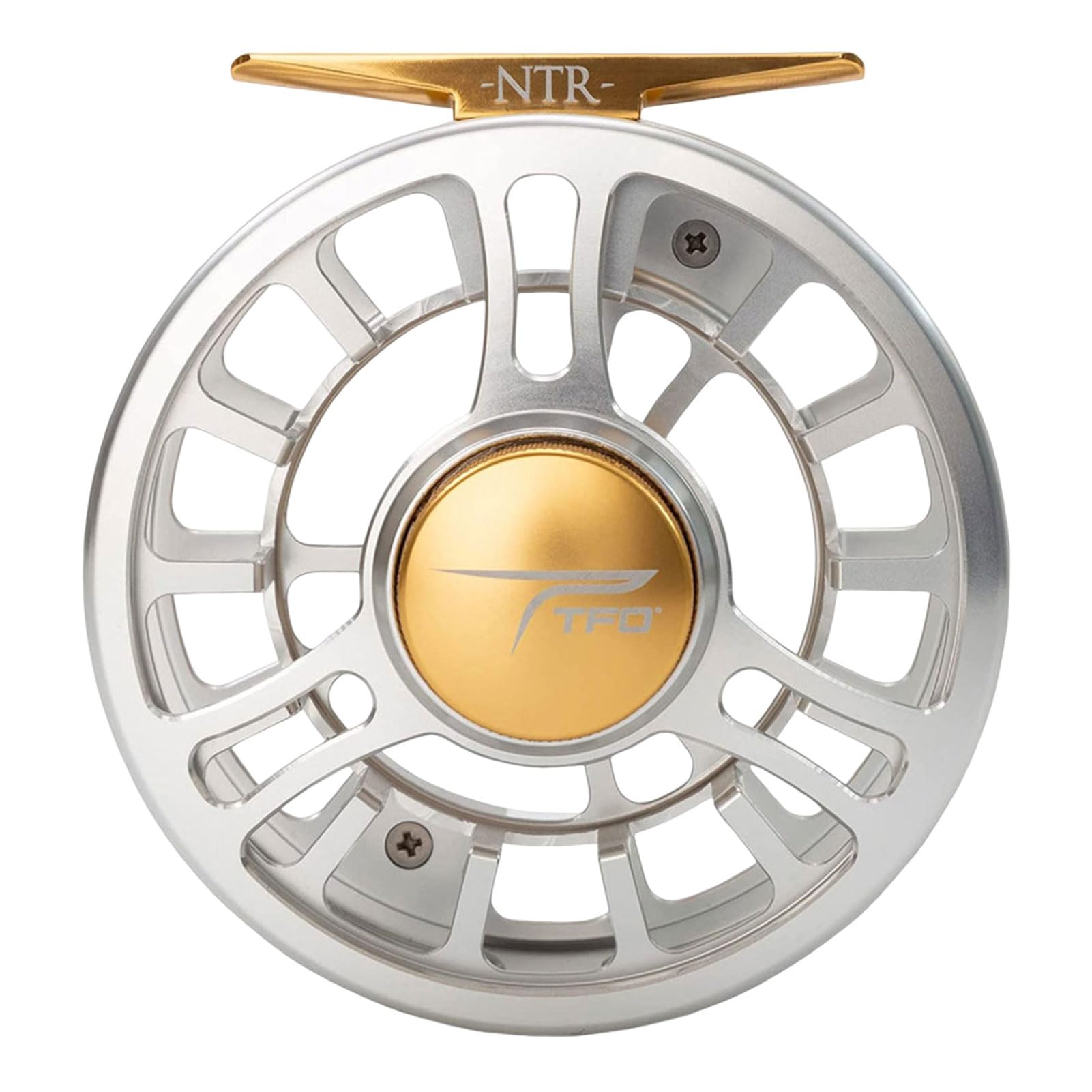 Temple Fork Outfitters NTR III CG side view, large arbor reel for freshwater fishing